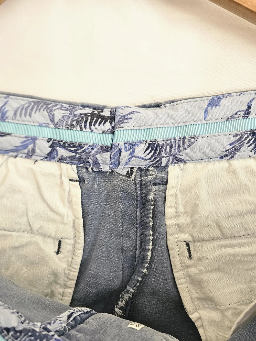 ​Tommy Bahama Boracay Island Chino Pants - Dusty Blue Stretch Cotton/Tencel - Picture 16 of 16